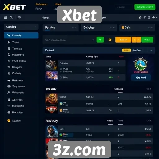 Interface do usuário do site Xbet analisada